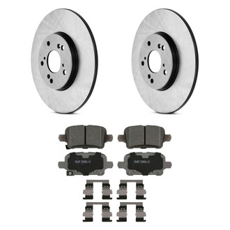 Wagner® BNDL-1201-31035380 - ThermoQuiet™ Rear Brake Kit with Ceramic Pads