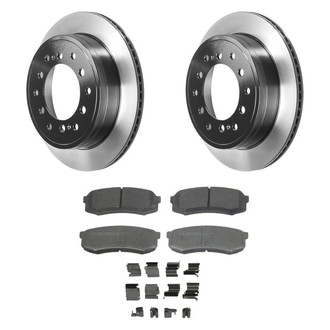 Wagner® - ThermoQuiet™ Rear Brake Kit with Semi-Metallic Pads