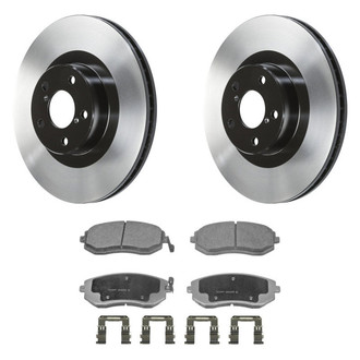 Wagner® - ThermoQuiet™ Front Brake Kit with Ceramic Pads