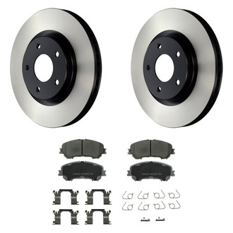 Wagner® - ThermoQuiet™ Front Brake Kit with Ceramic Pads