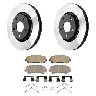 Wagner® - ThermoQuiet™ Front Brake Kit with Ceramic Pads