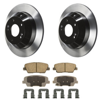 Wagner® - ThermoQuiet™ Rear Brake Kit with Ceramic Pads