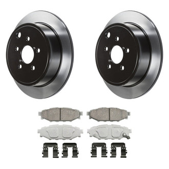 Wagner® - ThermoQuiet™ Rear Brake Kit with Ceramic Pads