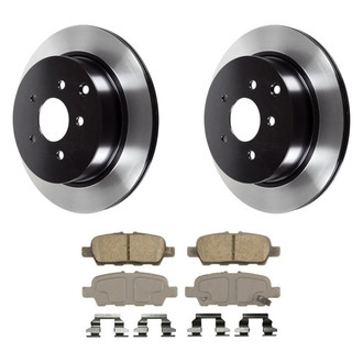 Wagner® - ThermoQuiet™ Rear Brake Kit with Ceramic Pads