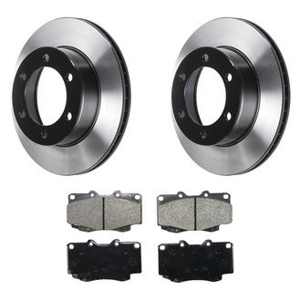 Wagner® - SevereDuty™ Front Brake Kit with Semi-Metallic Pads