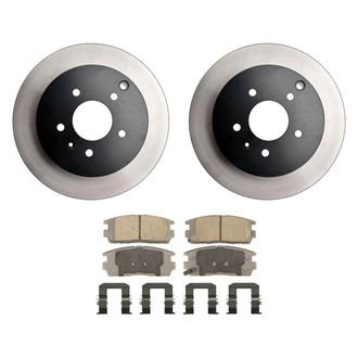 Wagner® - ThermoQuiet™ Rear Brake Kit with Ceramic Pads