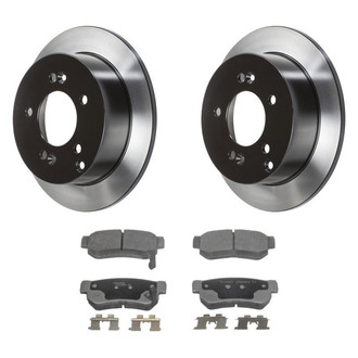 Wagner® - ThermoQuiet™ Rear Brake Kit with Ceramic Pads