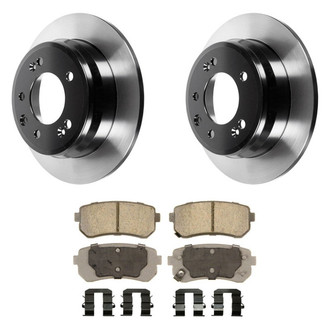 Wagner® - ThermoQuiet™ Rear Brake Kit with Ceramic Pads