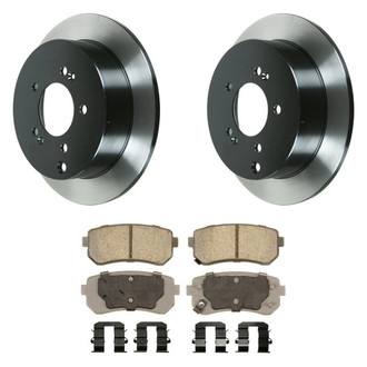 Wagner® - ThermoQuiet™ Rear Brake Kit with Ceramic Pads