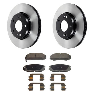 Wagner® - ThermoQuiet™ Front Brake Kit with Ceramic Pads