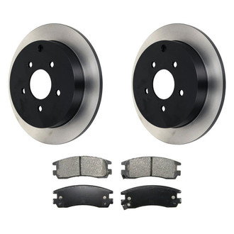 Wagner® - SevereDuty™ Rear Brake Kit with Semi-Metallic Pads