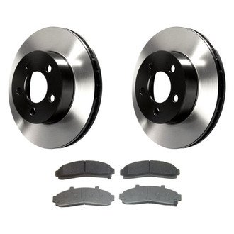 Wagner® - ThermoQuiet™ Front Brake Kit with Semi-Metallic Pads