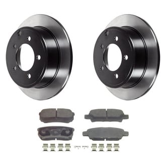 Wagner® - ThermoQuiet™ Rear Brake Kit with Ceramic Pads