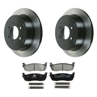 Wagner® - SevereDuty™ Rear Brake Kit with Semi-Metallic Pads