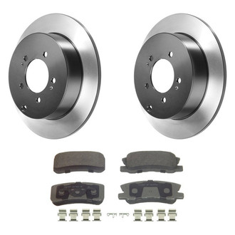 Wagner® - ThermoQuiet™ Rear Brake Kit with Ceramic Pads