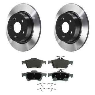 Wagner® - ThermoQuiet™ Rear Brake Kit with Ceramic Pads