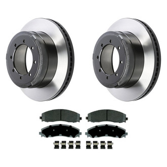Wagner® - ThermoQuiet™ Rear Brake Kit with Semi-Metallic Pads