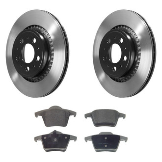 Wagner® - ThermoQuiet™ Rear Brake Kit with Semi-Metallic Pads
