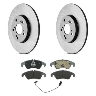 Wagner® - ThermoQuiet™ Front Brake Kit with Semi-Metallic Pads