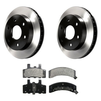 Wagner® - SevereDuty™ Front Brake Kit with Semi-Metallic Pads