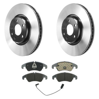 Wagner® - ThermoQuiet™ Front Brake Kit with Semi-Metallic Pads