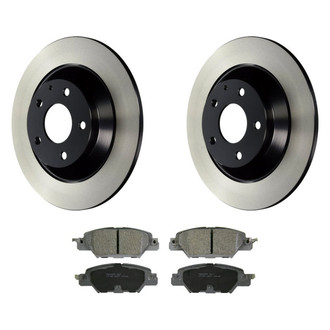 Wagner® BNDL-1201-31035805 - ThermoQuiet™ Rear Brake Kit with Ceramic Pads