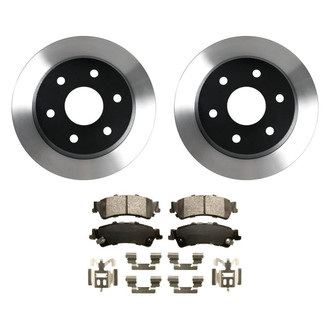 Wagner® - SevereDuty™ Rear Brake Kit with Semi-Metallic Pads