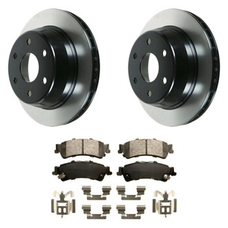 Wagner® - SevereDuty™ Rear Brake Kit with Semi-Metallic Pads