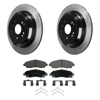 Wagner® - ThermoQuiet™ Rear Brake Kit with Ceramic Pads