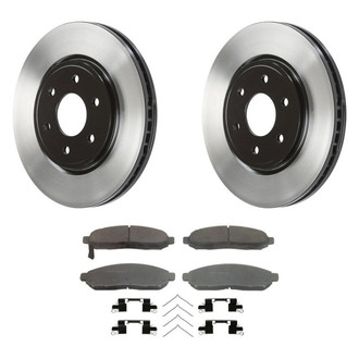 Wagner® - ThermoQuiet™ Front Brake Kit with Ceramic Pads