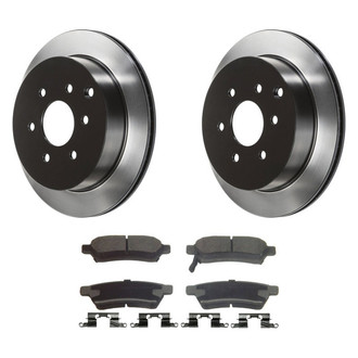 Wagner® - ThermoQuiet™ Rear Brake Kit with Ceramic Pads