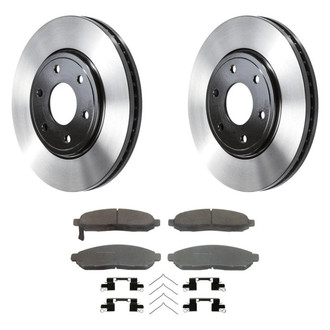 Wagner® - ThermoQuiet™ Front Brake Kit with Ceramic Pads
