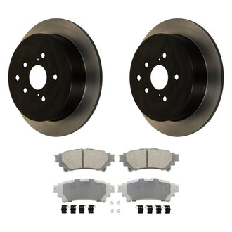 Wagner® - ThermoQuiet™ Rear Brake Kit with Ceramic Pads