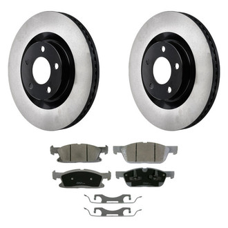Wagner® - ThermoQuiet™ Front Brake Kit with Ceramic Pads