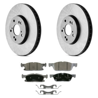 Wagner® - ThermoQuiet™ Front Brake Kit with Ceramic Pads