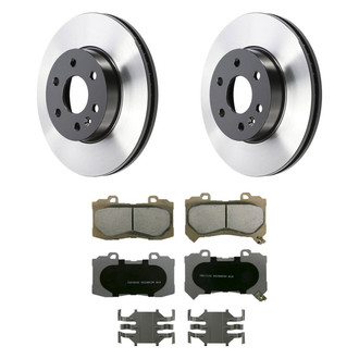 Wagner® - ThermoQuiet™ Front Brake Kit with Ceramic Pads