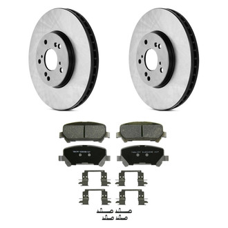 Wagner® - ThermoQuiet™ Rear Brake Kit with Ceramic Pads