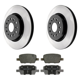 Wagner® - ThermoQuiet™ Rear Brake Kit with Ceramic Pads