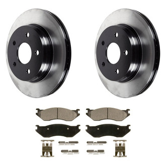 Wagner® - SevereDuty™ Brake Kit with Semi-Metallic Pads