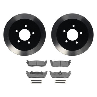 Wagner® - ThermoQuiet™ Rear Brake Kit with Semi-Metallic Pads