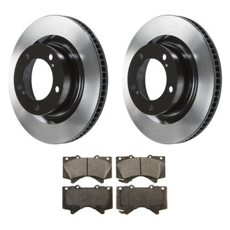 Wagner® - SevereDuty™ Front Brake Kit with Semi-Metallic Pads