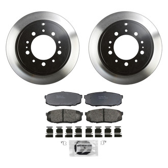 Wagner® - SevereDuty™ Rear Brake Kit with Semi-Metallic Pads