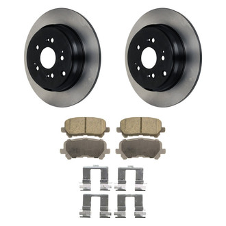 Wagner® - ThermoQuiet™ Rear Brake Kit with Ceramic Pads