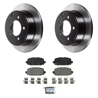 Wagner® - SevereDuty™ Rear Brake Kit with Semi-Metallic Pads