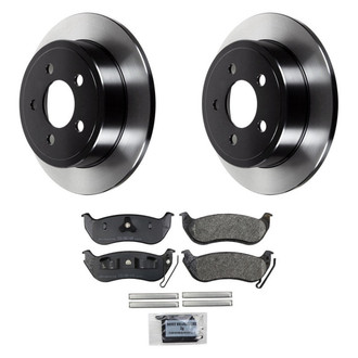 Wagner® - SevereDuty™ Rear Brake Kit with Semi-Metallic Pads
