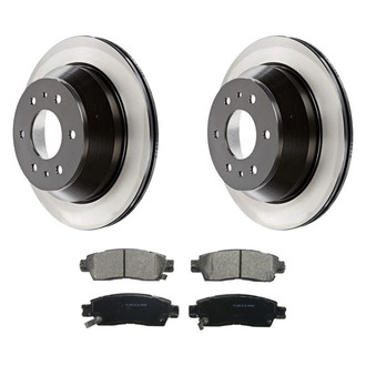 Wagner® - SevereDuty™ Rear Brake Kit with Semi-Metallic Pads