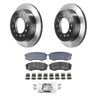 Wagner® - SevereDuty™ Rear Brake Kit with Semi-Metallic Pads