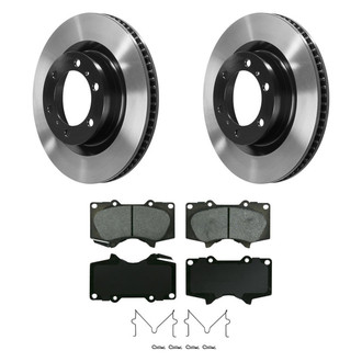 Wagner® - SevereDuty™ Front Brake Kit with Semi-Metallic Pads