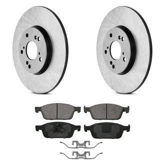 Wagner® - SevereDuty™ Front Brake Kit with Semi-Metallic Pads