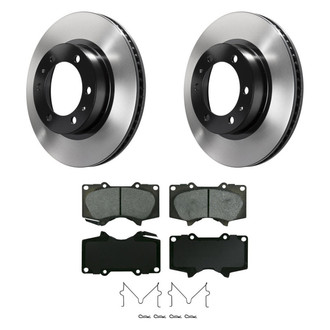 Wagner® - SevereDuty™ Front Brake Kit with Semi-Metallic Pads